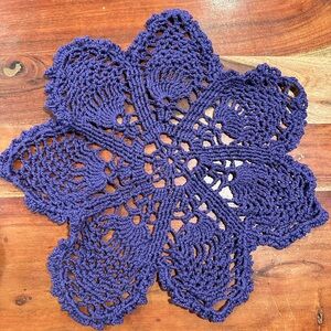 Crochet lace doily